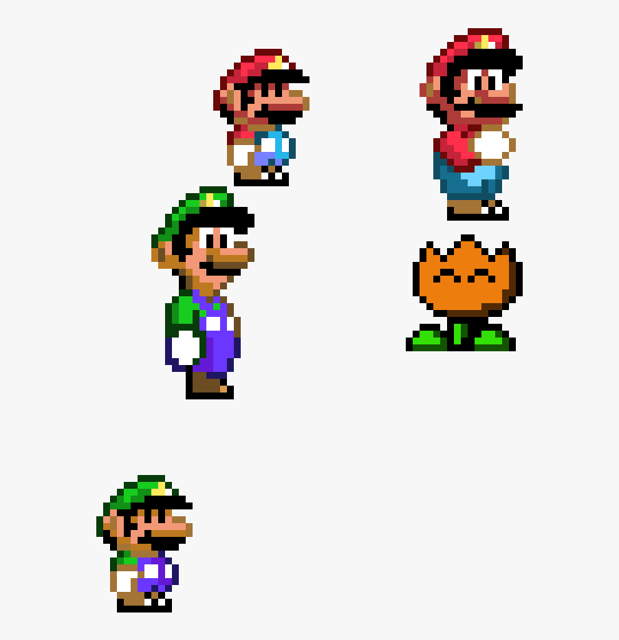 Mario Bros En Png Hd, Transparent Clipart