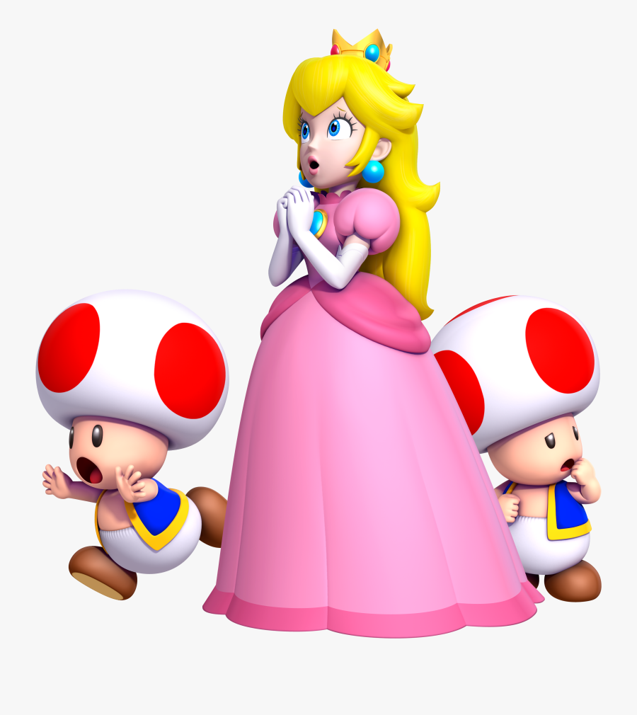 Princess Peach And Toads Free Transparent Clipart Clipartkey | My XXX ...