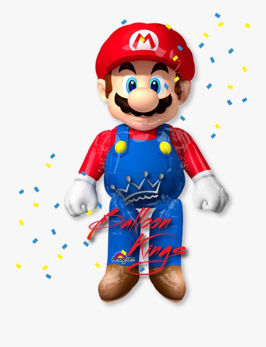 Super Mario Bros Airwalker - Super Mario Balloon, Transparent Clipart