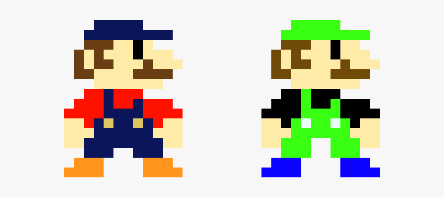 Pixel Mario, Transparent Clipart