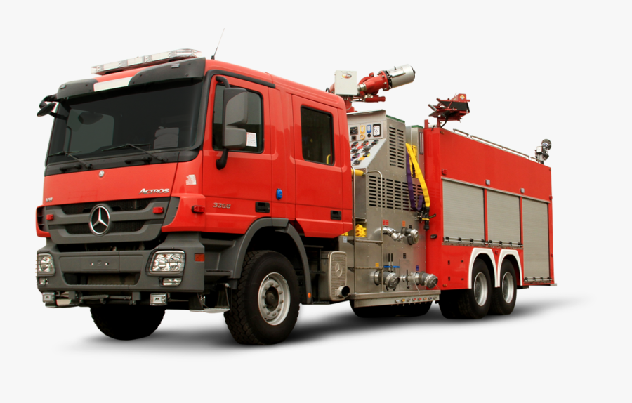 Transparent Fire Truck Png - Mercedes Fire Truck 2019, Transparent Clipart