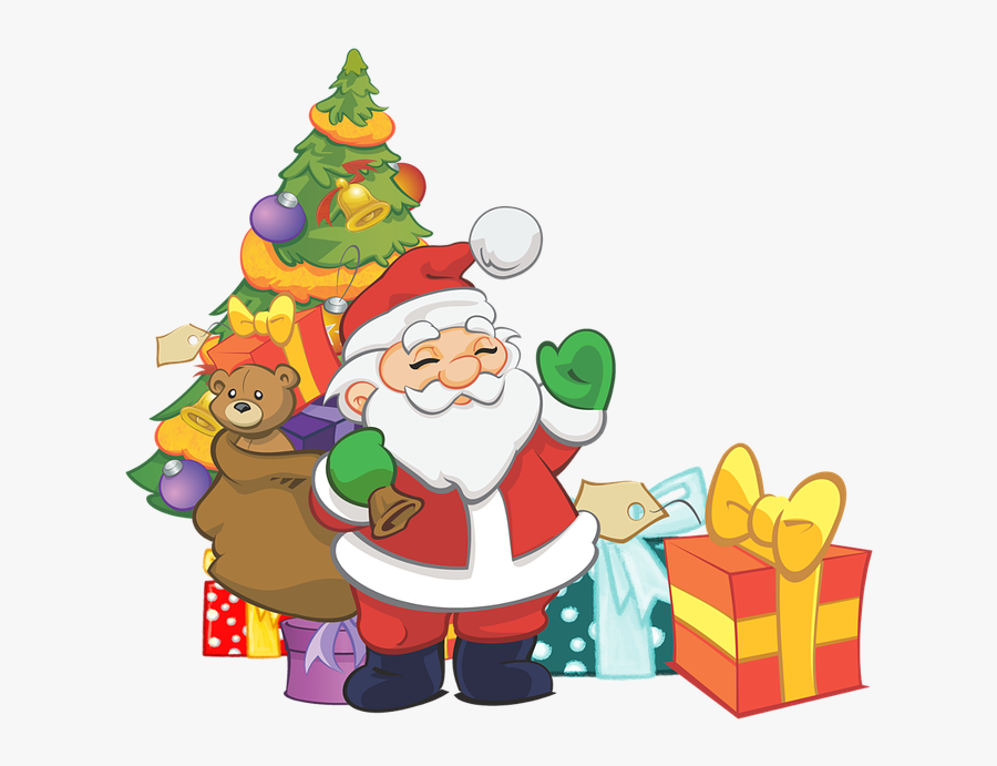 Transparent Santa"s List Clipart - Public Domain Christmas Clip Art Free, Transparent Clipart