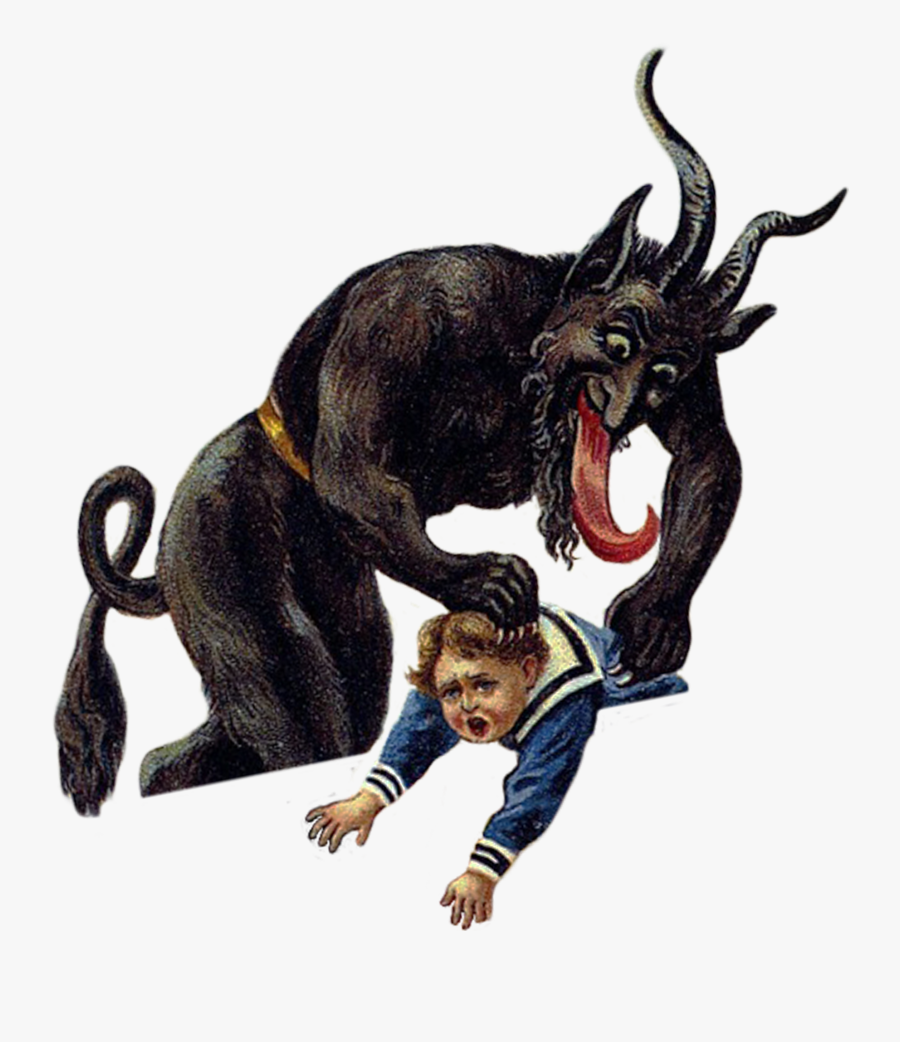 Krampus Png - Krampus - Monster Myth, Transparent Clipart