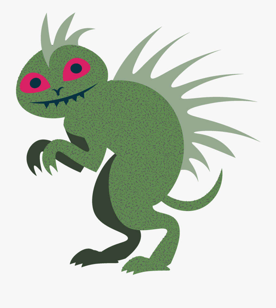 A Cute Lil Chupacabra For Your Friday Evening - Chupacabra Cartoon, Transparent Clipart