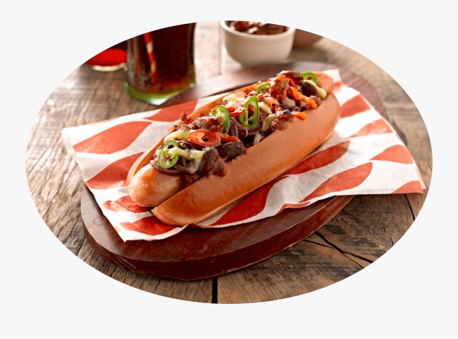 Carrito Hot Dogs Gourmet - Chili Dog, Transparent Clipart