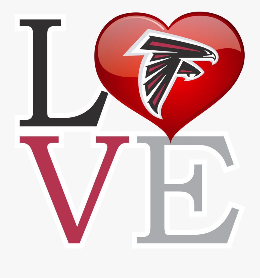 Love Falcons T Shirt, Transparent Clipart