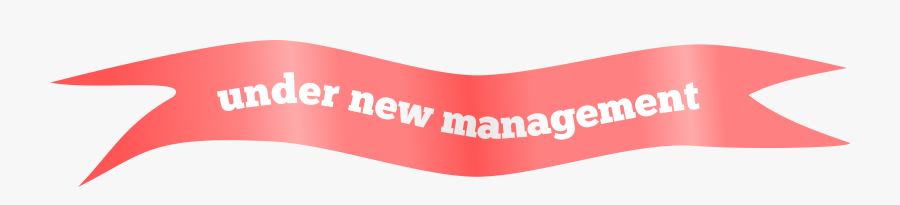 Under New Management Clipart, Transparent Clipart