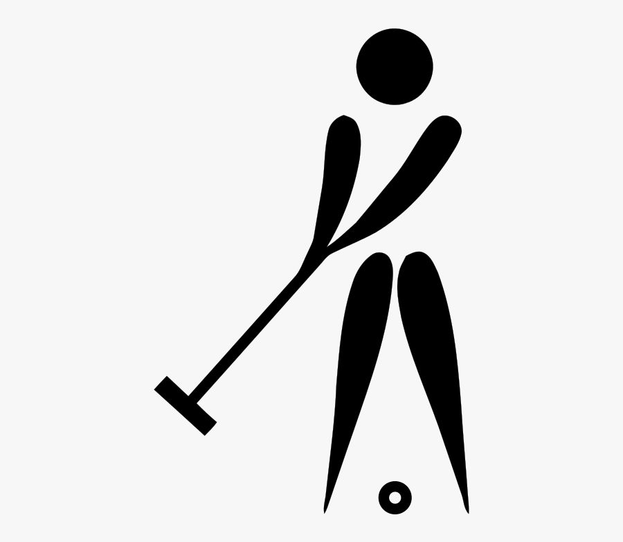 Croquet Sports Pictogram - Logo Croquet, Transparent Clipart