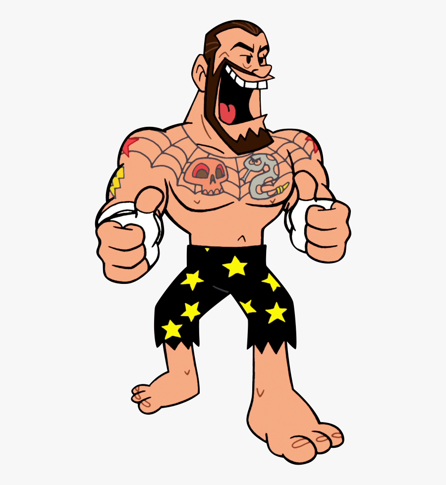 Transparent Punk Rock Png - Ufc Cm Punk Cartoon, Transparent Clipart