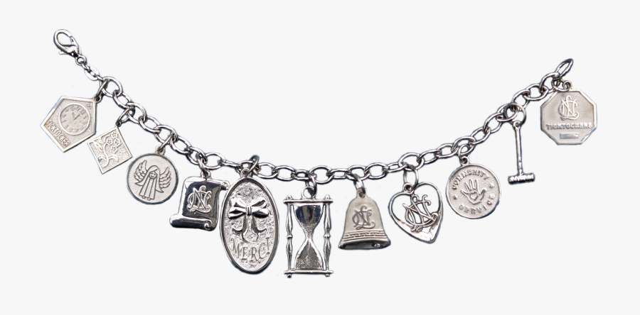 Transparent Charm Bracelet Clipart - Locket, Transparent Clipart