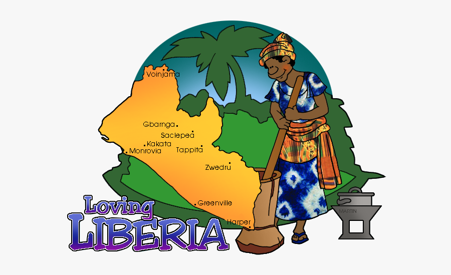 Liberia Map - Clip Art Map Of Liberia , Free Transparent Clipart ...