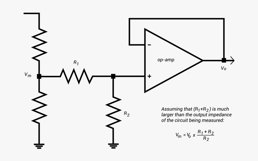 Voltage Measurement Circuit, Transparent Clipart