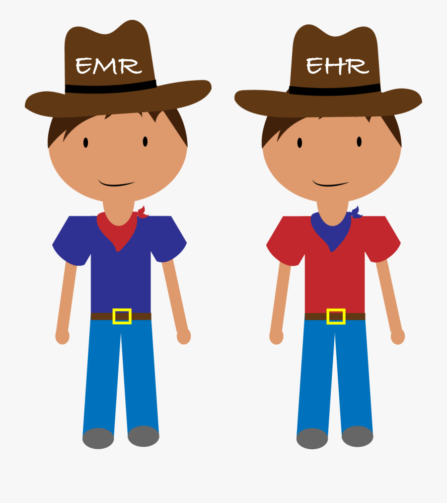 Spot The Differences Between Emr And Ehr - Spot The Difference Clothes, Transparent Clipart
