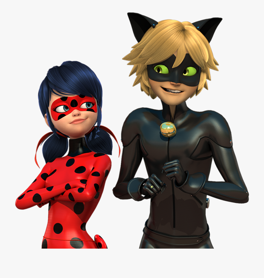 Clip Art Image Ladybug Render Wiki - Miraculous Ladybug Ladybug And Chat Noir, Transparent Clipart