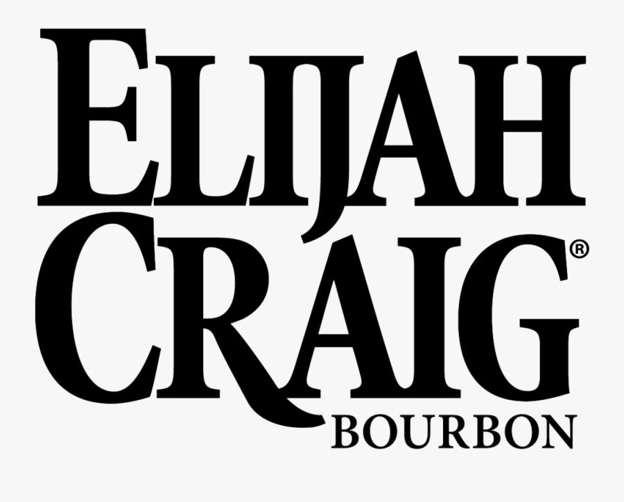 Transparent Elijah Clipart - Elijah Craig Bourbon Logo, Transparent Clipart