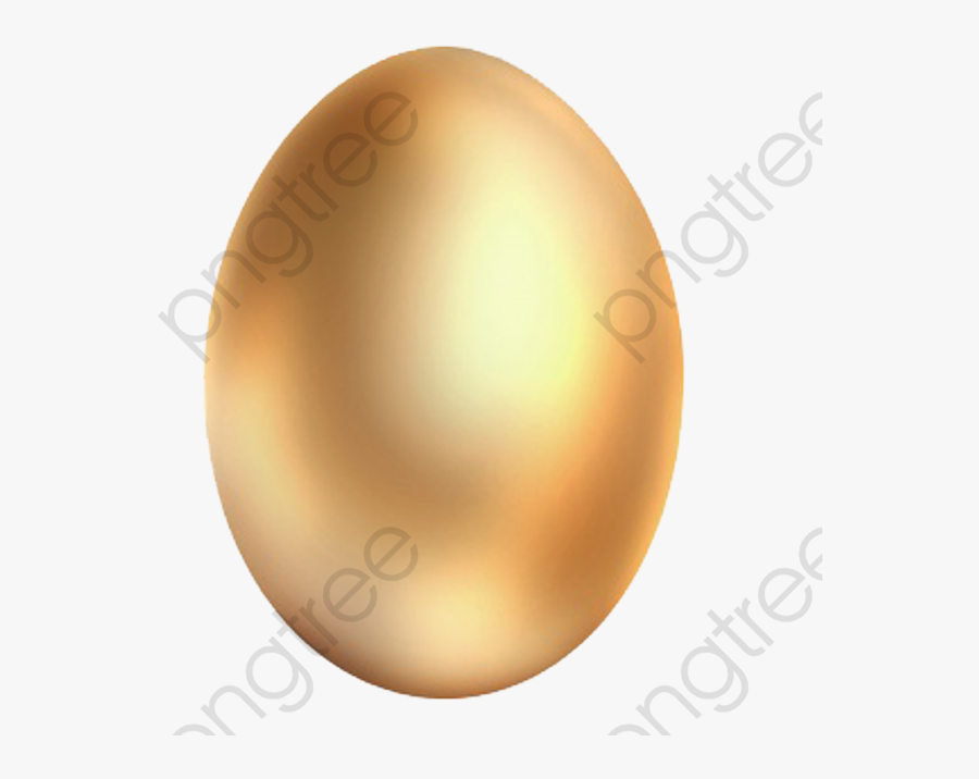 Gold Golden Eggs - Cosmetics, Transparent Clipart
