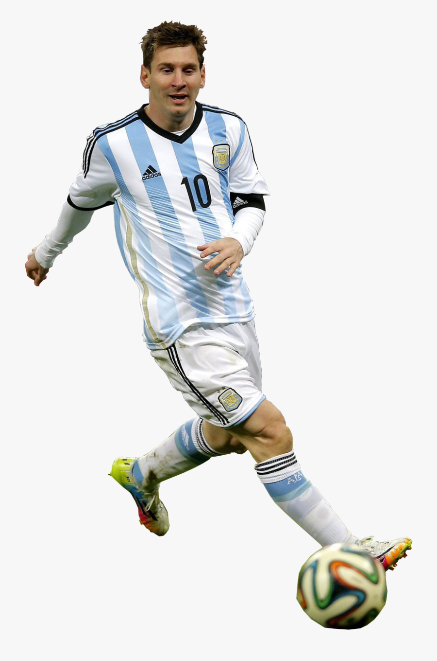 Messi Argentina Png - Messi Argentina White Background, Transparent Clipart