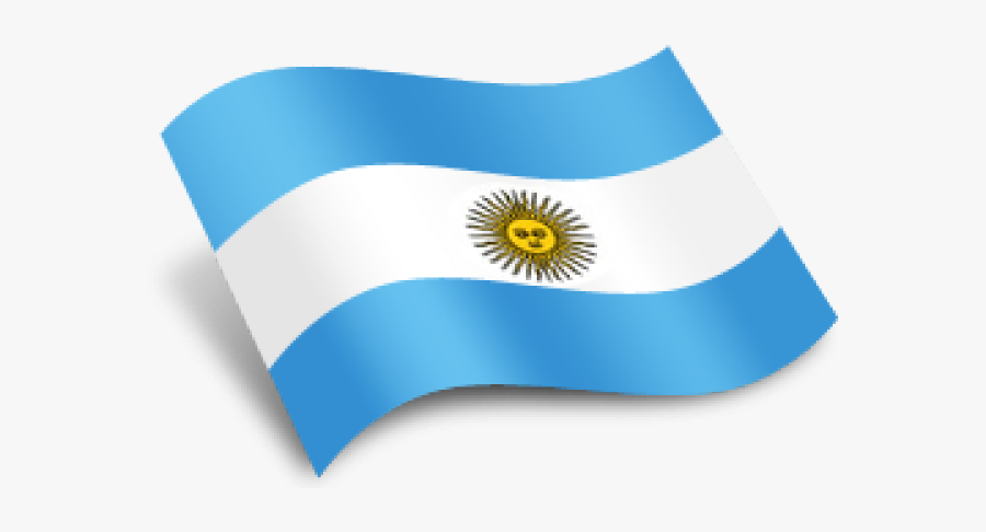 Argentina Flag Clipart Bandera - Bandera Vector Argentina Flag Png, Transparent Clipart