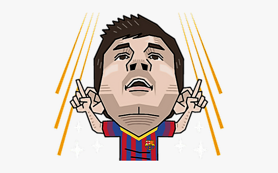 Messi Cartoon Png, Transparent Clipart