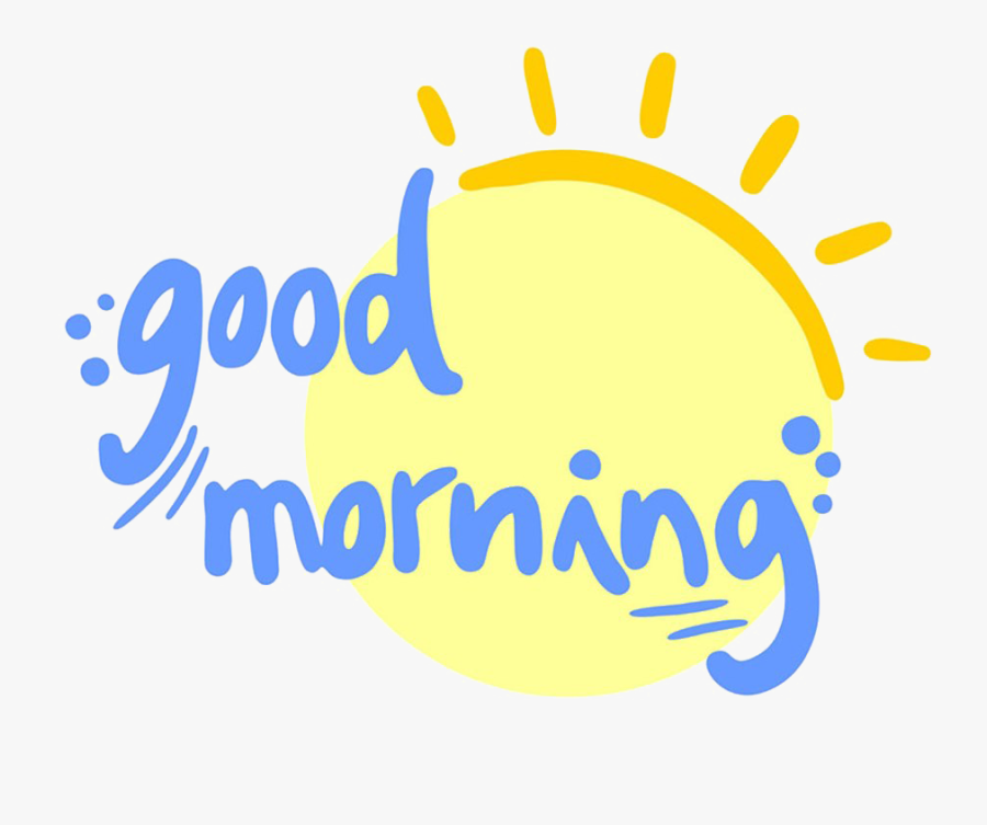 Good Morning Png High-quality Image - Good Morning Transparent Background, Transparent Clipart