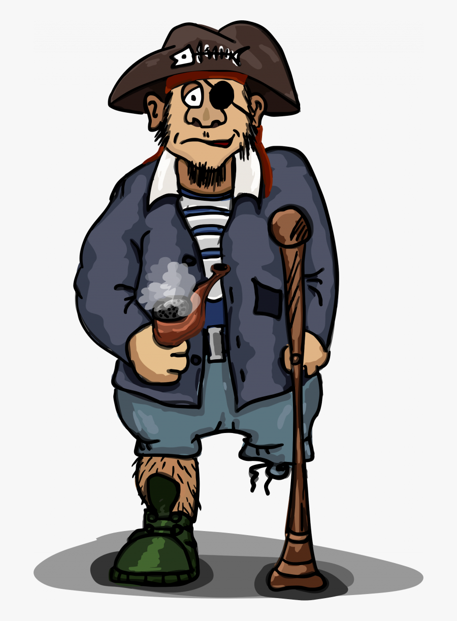 Download This High Resolution Pirate Transparent Png - Piracy, Transparent Clipart