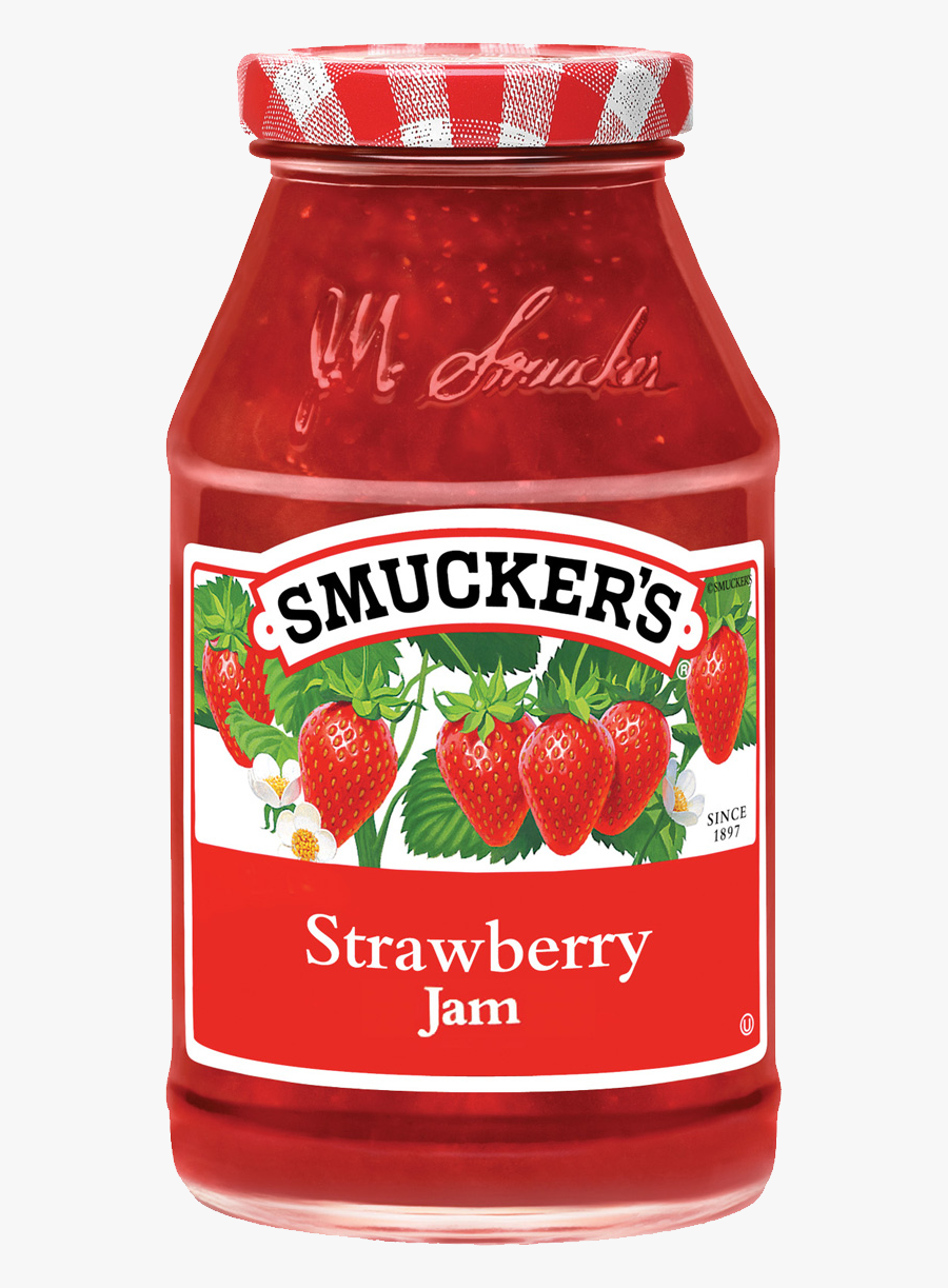 Jam Png Image - Smuckers Strawberry Preserves, Transparent Clipart