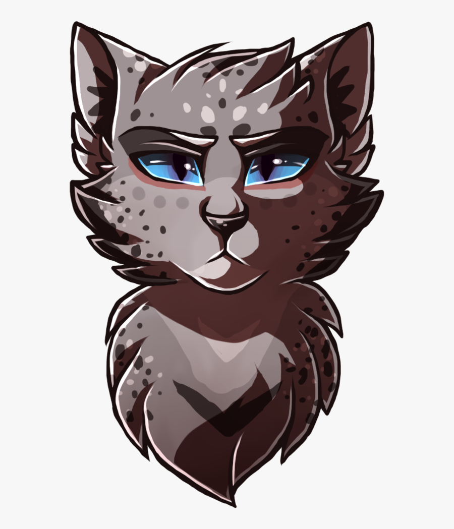 Drawn Cat Headshot - Ashfur Meme Warrior Cats, Transparent Clipart