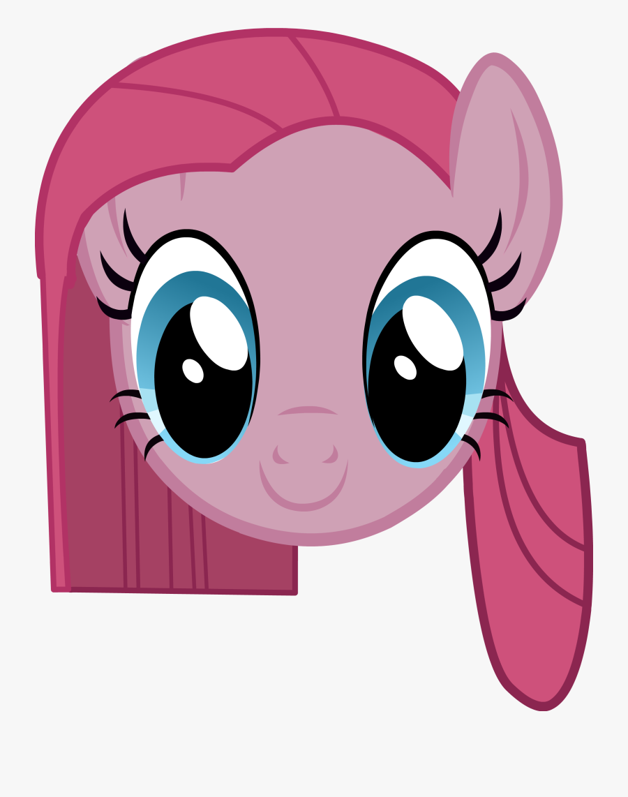 Transparent Headshot Clipart - Little Pony Pinkie Pie Png, Transparent Clipart