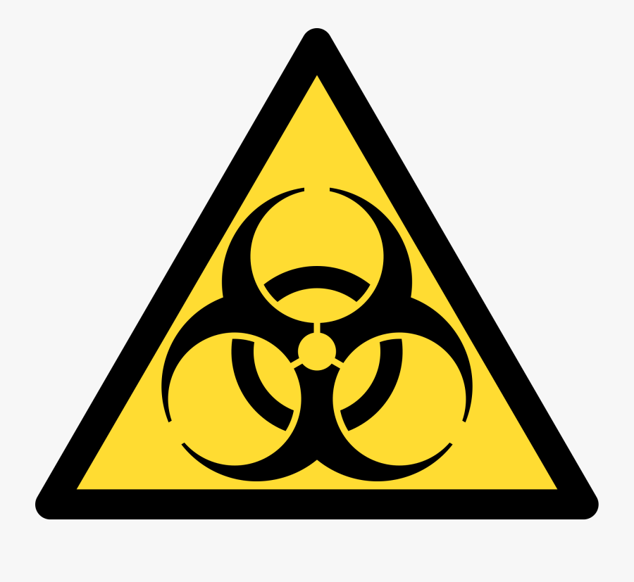 New Biohazard Symbol, Transparent Clipart