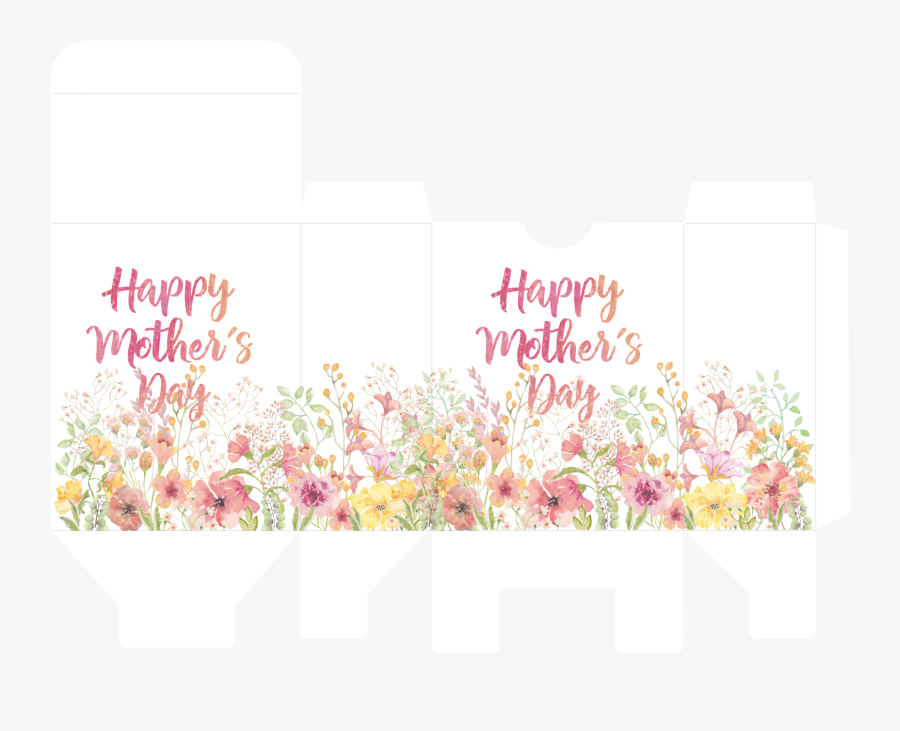 Mother's Day Boxes Templates, Transparent Clipart