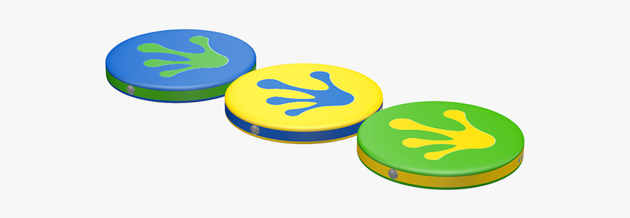 3-d Rendering Of Wibit Wiggle Discs 3 Discs Flattop - Aquafly Saulxure Sur Moselotte Modules, Transparent Clipart