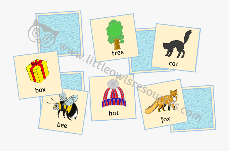 Rhyme Memory Cards Cover, Transparent Clipart