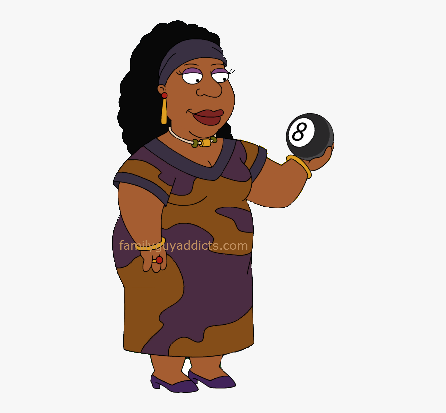 Madame Claude 8 Ball - Loretta Brown, Transparent Clipart