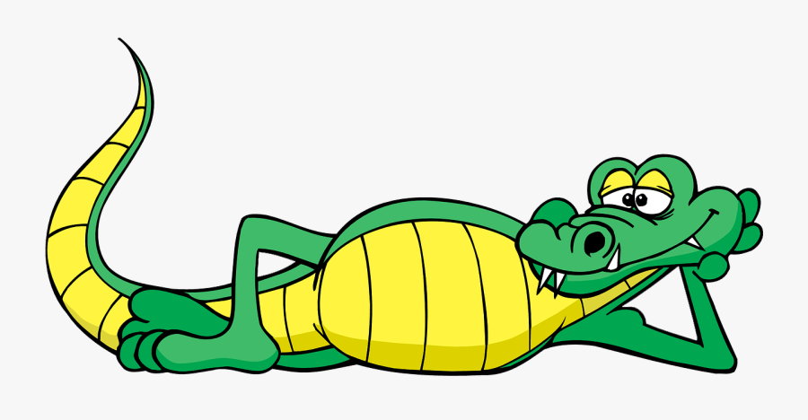 Crocodile Cartoon Drawing, Transparent Clipart
