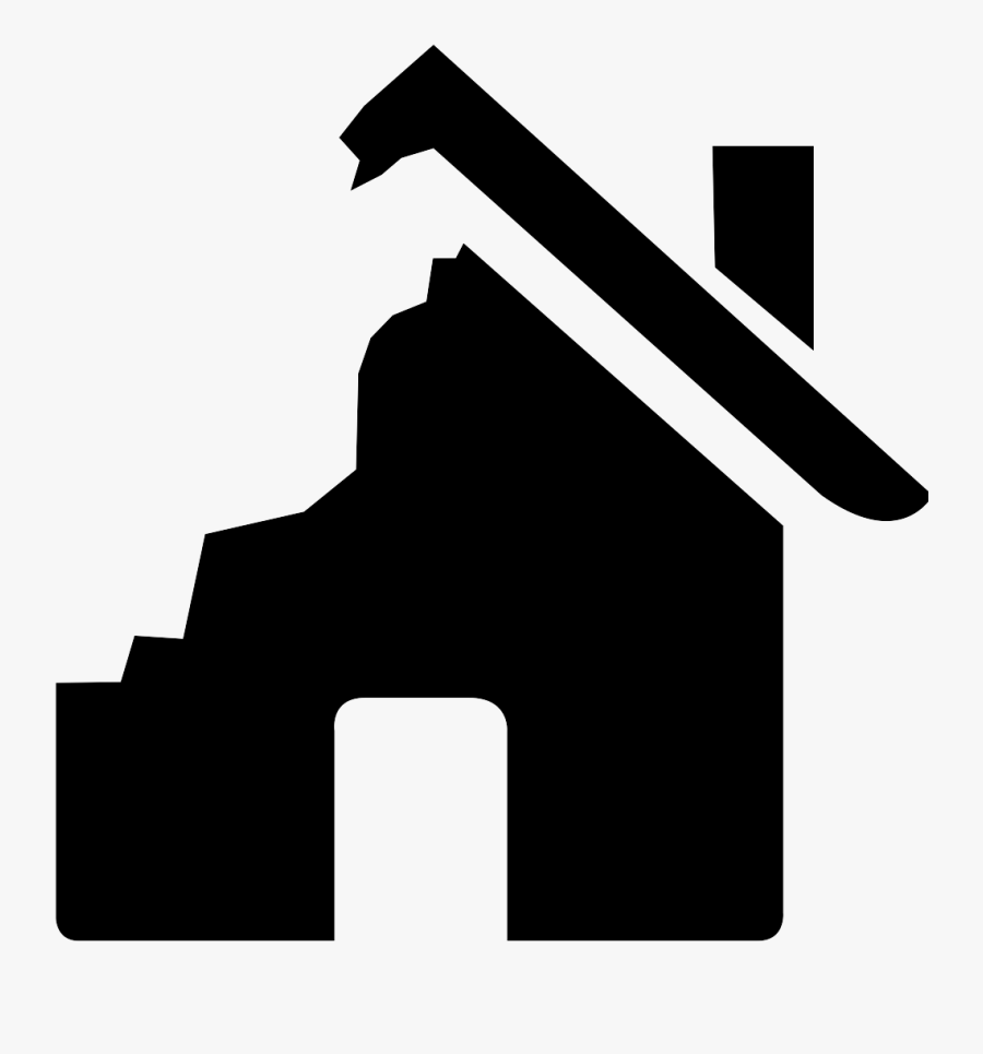 Collection Of High - Destroyed House Clipart Transparent, Transparent Clipart
