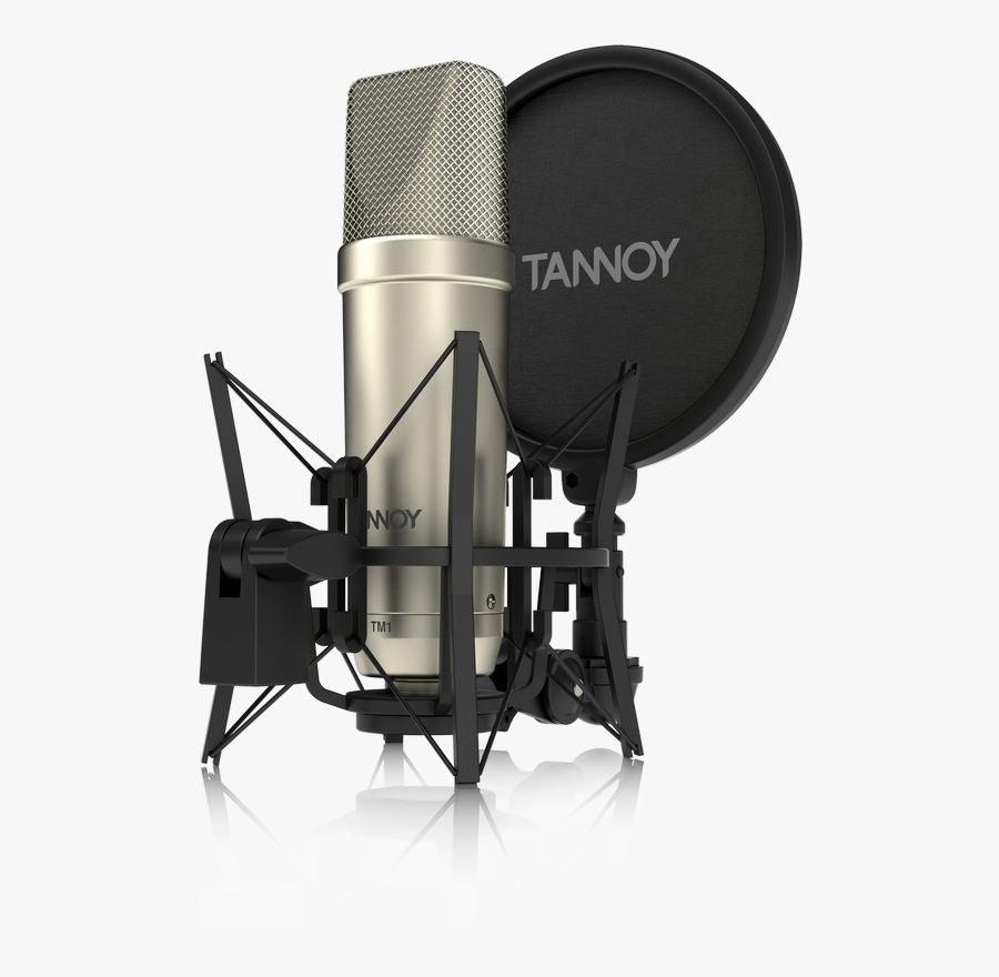 Complete Recording Package With Large Diaphragm Condenser - Tannoy Tm1, Transparent Clipart