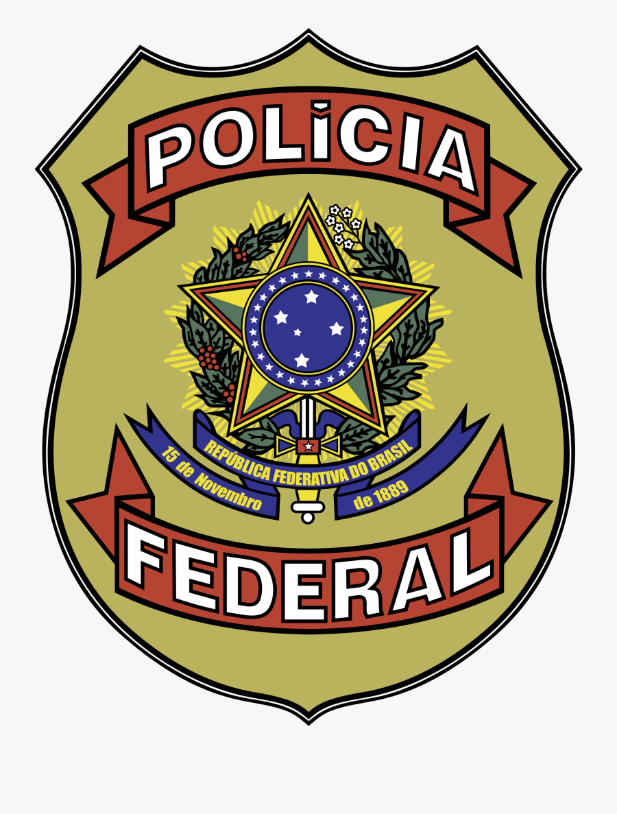 Policia Federal Logo Png Transparent - Logo Policia Federal Vetor, Transparent Clipart