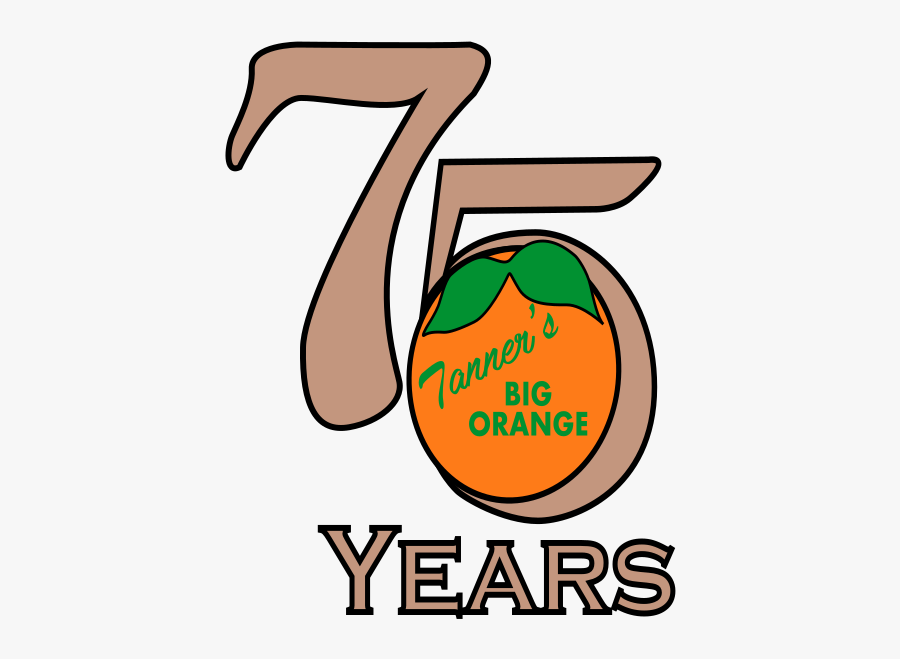 In A Giant Orange Clipart, Transparent Clipart