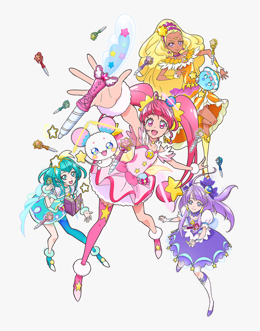 Transparent Twinkle Star Png - Pretty Cure Star Twinkle, Transparent Clipart