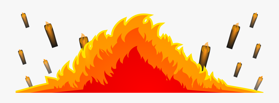 Flame Euclidean Vector - Illustration, Transparent Clipart