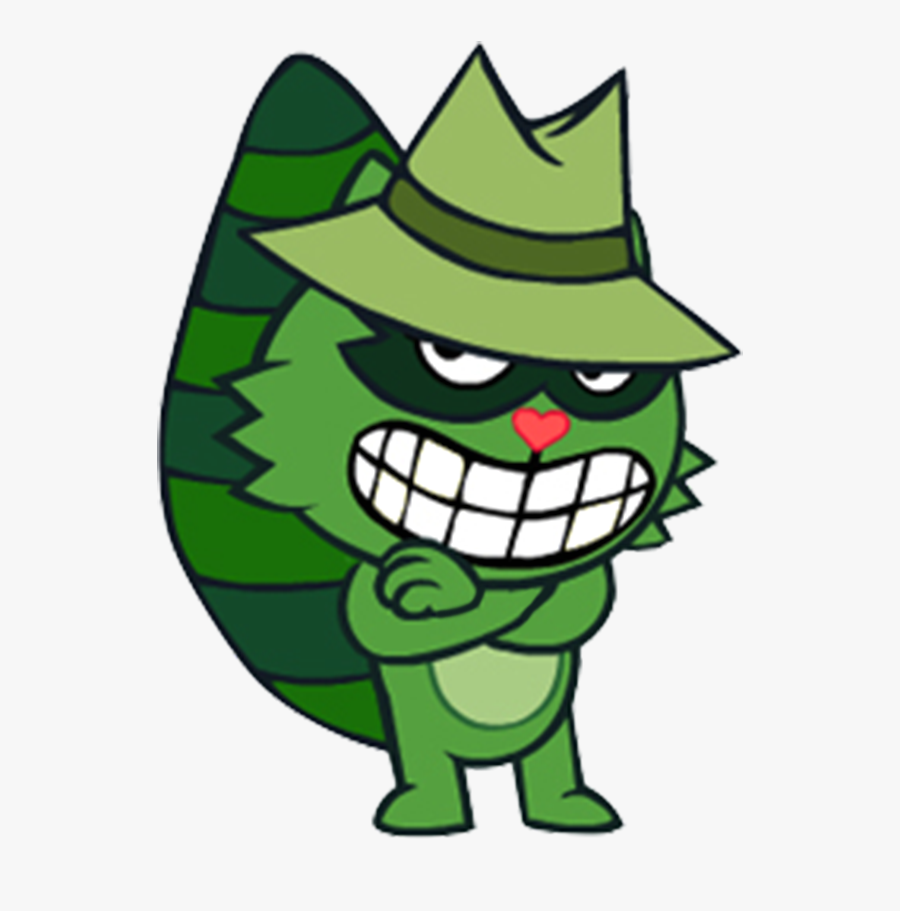 Shifty Happy Tree Friends - Happy Tree Friends Raccoon, Transparent Clipart