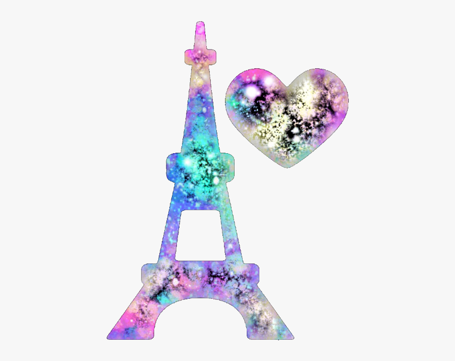 Eiffel Tower Sticker Created By Me - Heart, Transparent Clipart
