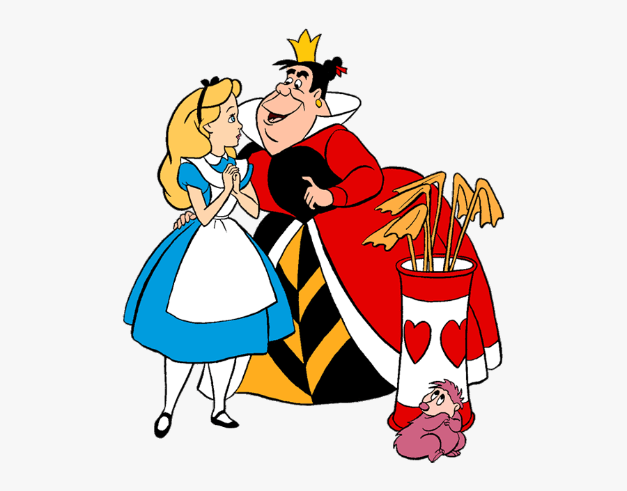 Alice And Queen Playing Croquet Alice In Wonderland, Transparent Clipart