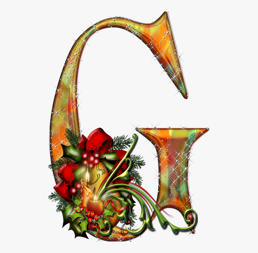 Transparent Clipart Noel - Alphabet De Noel 18 11 Letter, Transparent Clipart