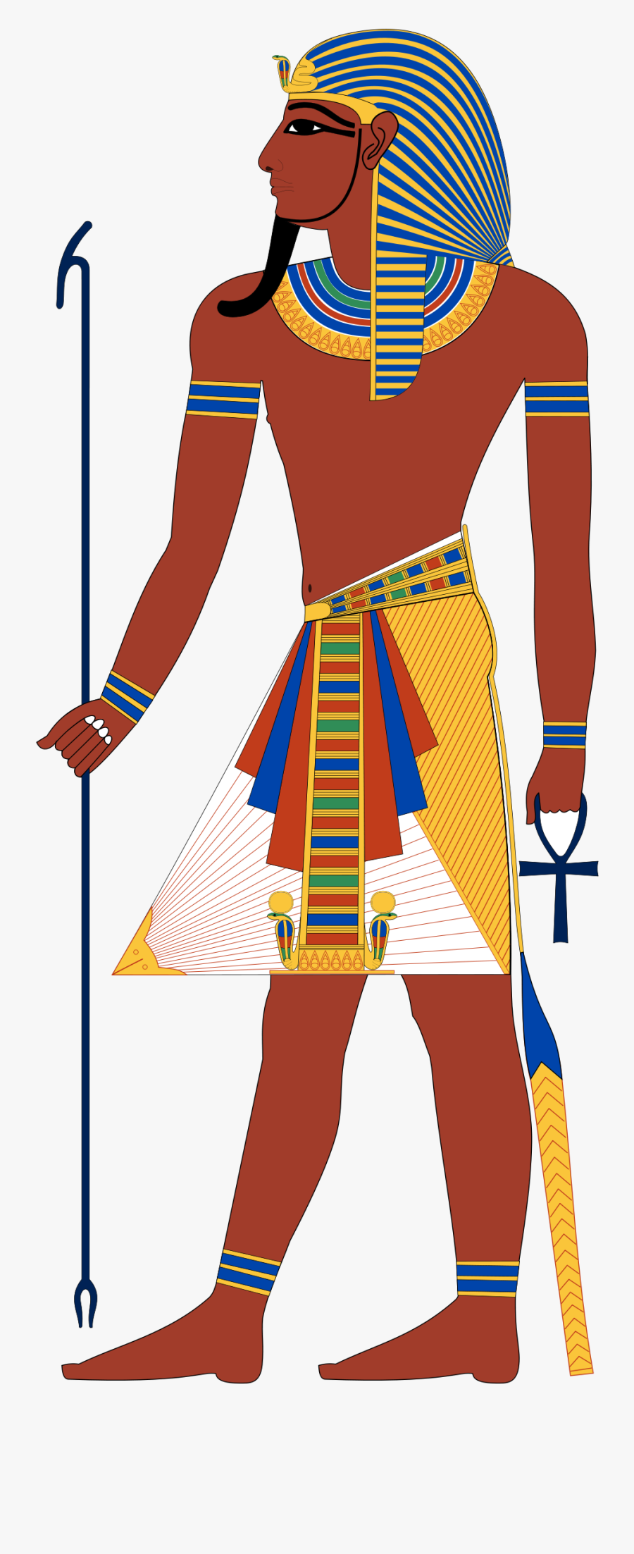 Egyptian Clipart Rich - Ancient Egypt Clothing Men , Free Transparent