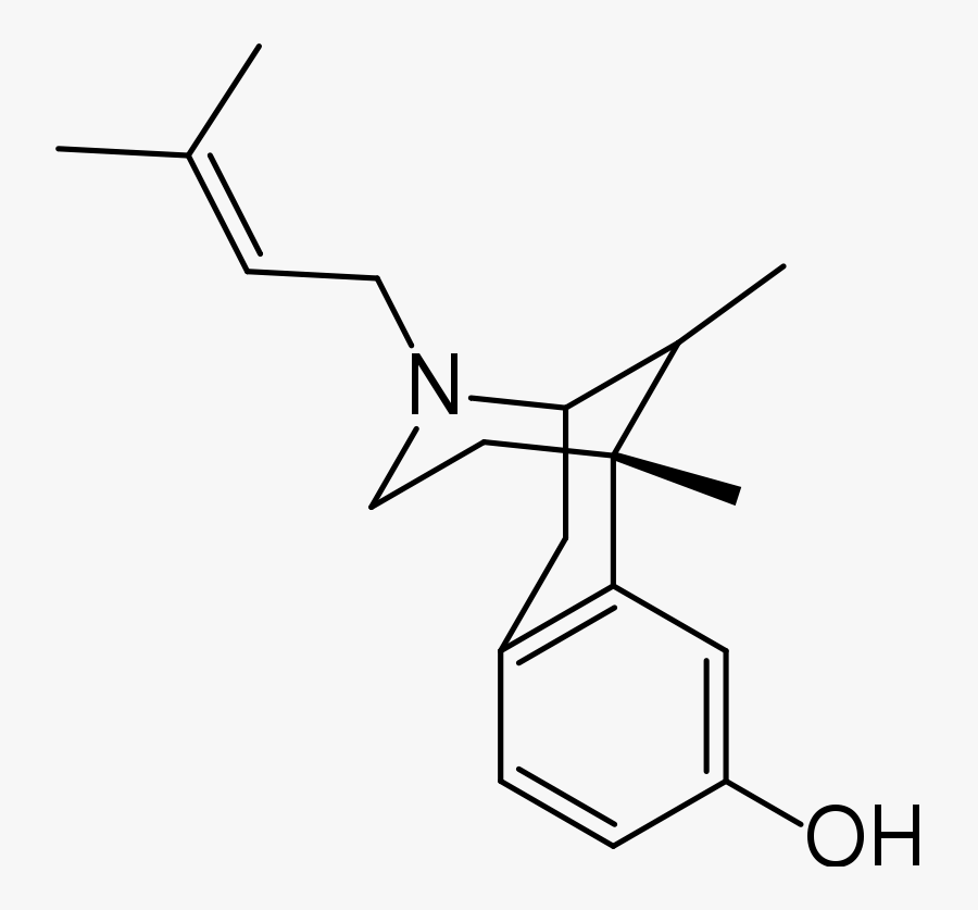 Pentazocine Formula - Chemical Formula, Transparent Clipart