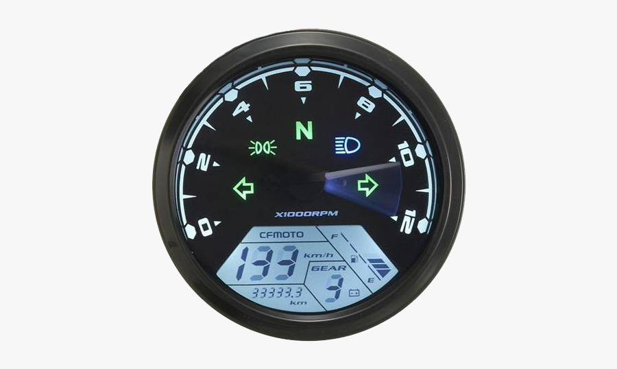 Speedometer Universal, Transparent Clipart