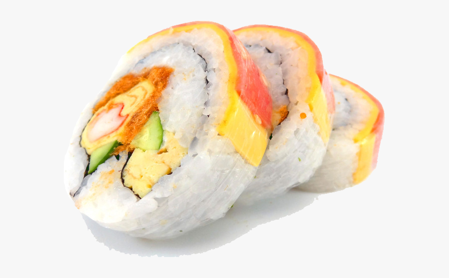 California Roll Sushi Gimbap Ham Makizushi - California Roll, Transparent Clipart