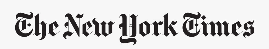 New York Times Label, Transparent Clipart