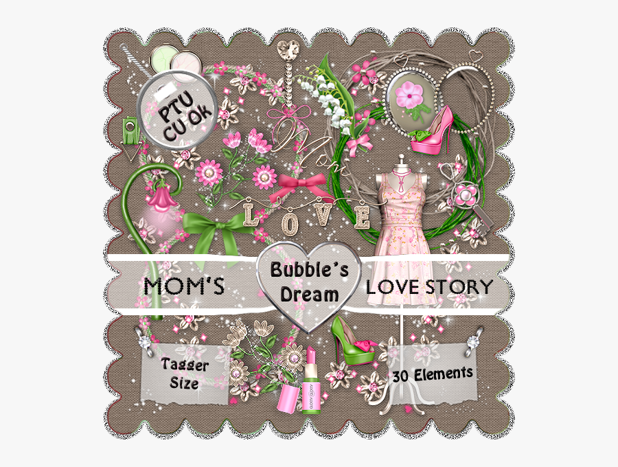 Transparent Dream Bubble Png - Floral Design, Transparent Clipart